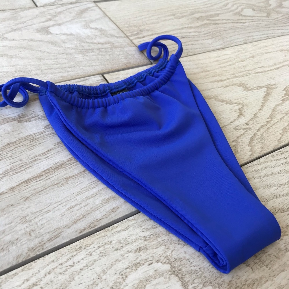 Neon Blue Swim Bottom